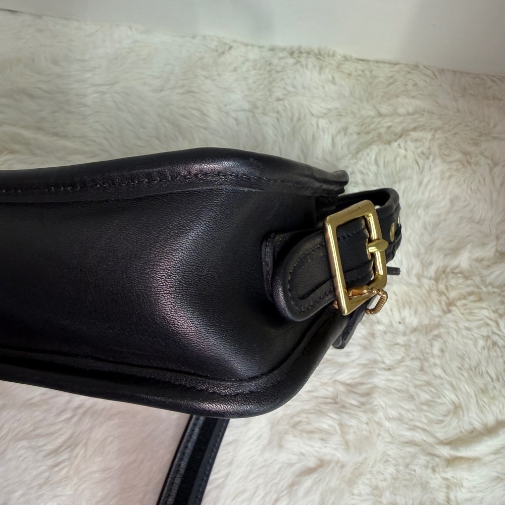 Vintage Coach Legacy 9167 Black Glove Tanned Leather Top of the Counter bag NYC - Picture 15 of 15